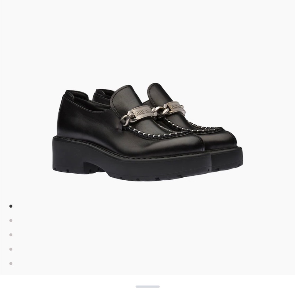 Platform Miu Miu Loafers - image 1